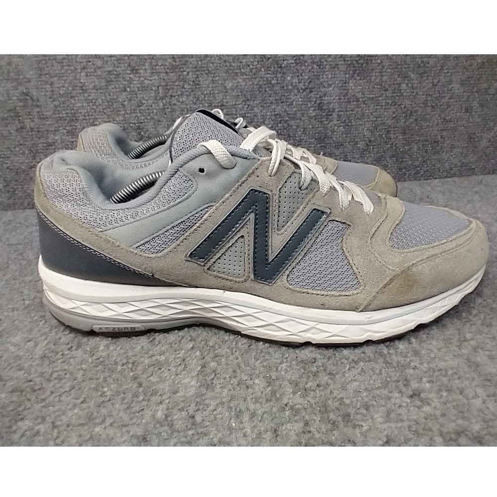 New Balance 795 V1 Running Shoes Men 12 Grey Suede Mesh Abzorb ME795G1